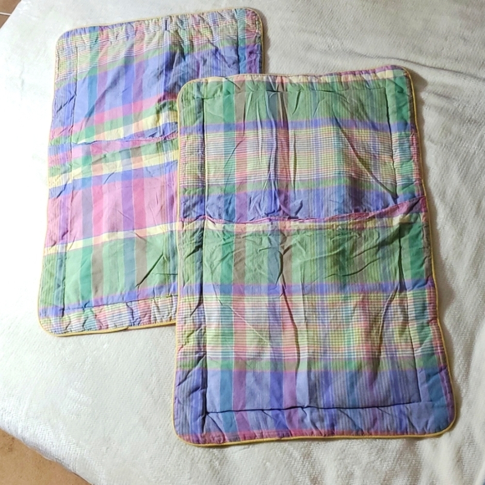 KING Plaid Duvet Cover + Pillow Shams - Cotton/poly blend - Picture 13 of 15